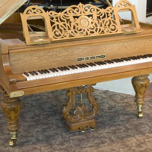 1885 used Iback Semi-Concert Grand Piano