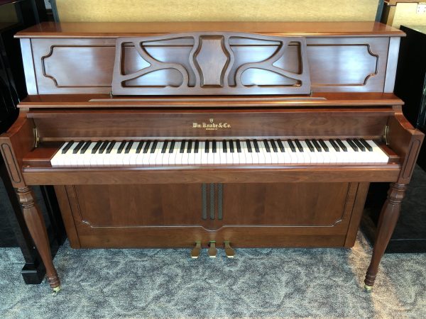 2008 Knabe Studio piano front view